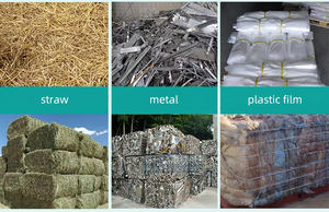 Presse à balles pour le traitement des métaux de rebut, 80 tonnes, haute résistance, certifiée CE ISO, recyclage des métaux de rebut - Product Image 3