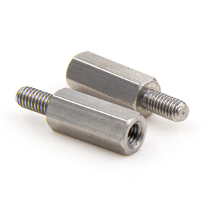 Stainless Steel 304 M6 Hex Standoffs <strong>60mm</strong> Custom Threaded Pcb Hex Standoff <strong>Screw</strong> Spacer - Product Image 1
