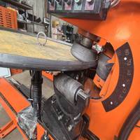 Machine de cintrage de fonds de cuves haute précision, équipement de pressage et de flangage de tôles bombées