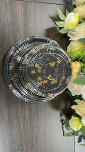 HYX-018 Barquettes jetables écologiques en PET de 0,2 à 0,5 mm d'épaisseur, style japonais, pour sushis et salades à emporter, avec couvercle, commande personnalisée - Product Image 4