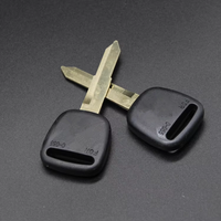 XIANPAI clé de voiture à transpondeur en laiton personnalisée clé de remplacement universelle vierge pour m-itsubishi