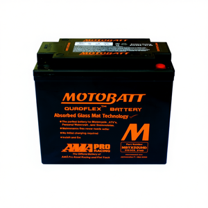 แบตเตอรี่มอเตอร์ไซค์ Motobatt รุ่น MBTX20UHD 12V 22.5Ah AGM สำหรับรถจักรยานยนต์ ATV รถสำหรับขับบนหิมะ ผลิตในอิตาลี - Product Image 3