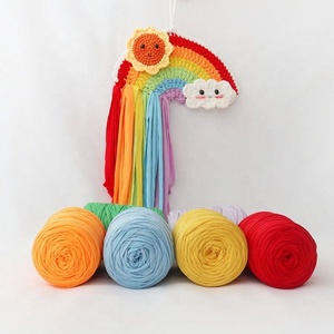 Vente en gros de fil pour t-shirt crocheté à la main Fil au crochet fantaisie par Laine pour la conception de vêtements créatifs - Product Image 4