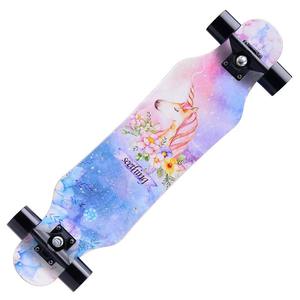 Haute qualité érable <span class=keywords><strong>Longboard</strong></span> longue planche à roulettes voyage quatre roues longue planche descente planches à roulettes <span class=keywords><strong>pour</strong></span> <span class=keywords><strong>débutant</strong></span> - Product Image 5