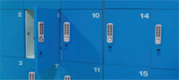 MK731 Serrure intelligente de haute qualité Clavier sans clé Serrure d'armoire étanche pour meubles de bureau Code PIN Serrure de casier de gymnastique