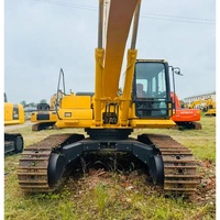 Excavatrice Komatsu PC450 d'occasion économique, importée du Japon, 45 tonnes, pour travaux miniers lourds, avec composants hydrauliques d'origine intactes