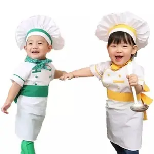 Униформа шеф-повара креативного дизайна, шапка, костюм повара для детей, костюмы шеф-повара на День карьеры для детей