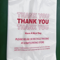 Sacs cabas promotionnels en HDPE recyclable, imprimés personnalisés et gaufrés, pour le transport de t-shirts, avec impression flexo/sérigraphie, pour déchets.