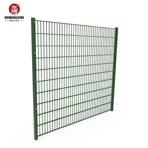 Panneaux de clôture en treillis soudé galvanisé double 868 2 barres, clôture en treillis double fil - Product Image 3