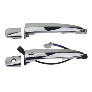 Poignée de porte extérieure chromée 80646-9N00A côté conducteur avant gauche pour Nissan Sentra 13-18 Murano <span class=keywords><strong>Maxima</strong></span> 09-14 Leaf 11-17 Remplace - Product Image 1