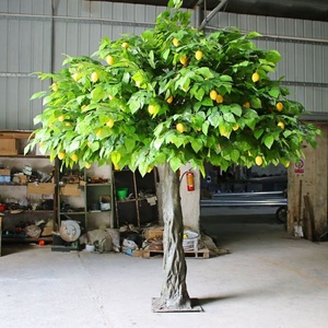 Árbol de Limón Artificial Grande de Alta Calidad de 280 cm/9 pies, Material de Fibra de Vidrio para Uso en Interiores y Exteriores, Venta al por Mayor de Fábrica - Product Image 5