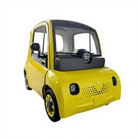 Le Quadricycle Électrique Léger EEC-L7e Conforme aux Normes de l'UE est Équipé d'un Système de Climatisation Chauffant et Refroidissant, Écran Tactile de 7 Pouces