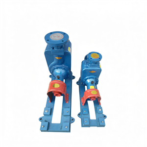 Pompe de circulation d'huile chaude refroidie par air en fonte isolée thermiquement pour système d'huile thermique de chaudière - Product Image 1