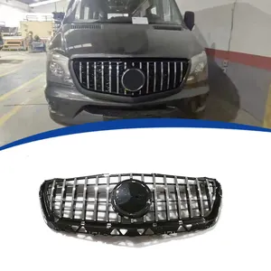 Cho Mercedes 14-16 Sprinter GT w906 lưới tản nhiệt phía trước mà không cần lưới trở lại