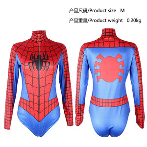 Nuovo supereroe Halloween costumi <span class=keywords><strong>da</strong></span> bagno cosplay tuta 3D stampa digitale Spider Man Iron Man - Product Image 2