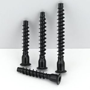Tornillo europeo de Zinc negro autorroscante de acero al carbono Hex Socket Tornillos para muebles de madera Se requiere confirmación - Product Image 1