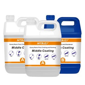 Recubrimiento Epóxico Transparente de Alta Calidad, Resistente a los Rayos UV y a la Abrasión, con Alto Brillo para Pisos de Concreto, Suministro de Fábrica - Product Image 2