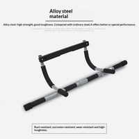 Barre de traction murale en acier pour usage domestique, équipement de musculation pour exercices de tractions