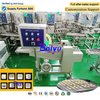 Ligne de production de nourriture frite multifonctionnelle Baiyu pour les galettes de hamburgers, les croquettes et le poulet frit