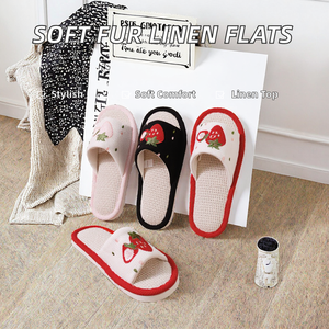 Venta al por Mayor, Zapatos de Lino con Suela Suave para Niña, Estilo Otoñal, Suela Plana de EVA, Alta Calidad, Nuevo - Product Image 2