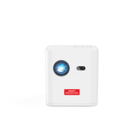 Nuevo Proyector Inteligente Inalámbrico de Bolsillo de Alto Lumen, Sistema Android 9.0, DLP LED, Cine en Casa, Mini Proyector Portátil 4K