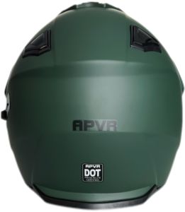 <span class=keywords><strong>Casco</strong></span> de Motocross DOT, Color Verde Negro Mate, para Aventura Todoterreno, Protección Segura Contra Impactos para Adultos, con Visera - Product Image 4