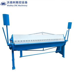 Manual <b>Sheet</b> Metal Bending Machine Galvanized Steel <b>Sheet</b> Metal Folding Machine - Product Image 1