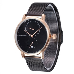 Reloj de Pulsera de Cuarzo Cronógrafo Deportivo y de Negocios para Hombre, Diseño Único, Aleación, Marca Personalizada, Resistente al Agua - Product Image 5