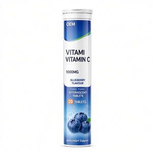 Suplementos de Tabletas Efervescentes con Fórmula Personalizada OEM, 1000mg de Vitamina C, Sabores a Frutas, Grado Alimenticio para Adultos - Product Image 5