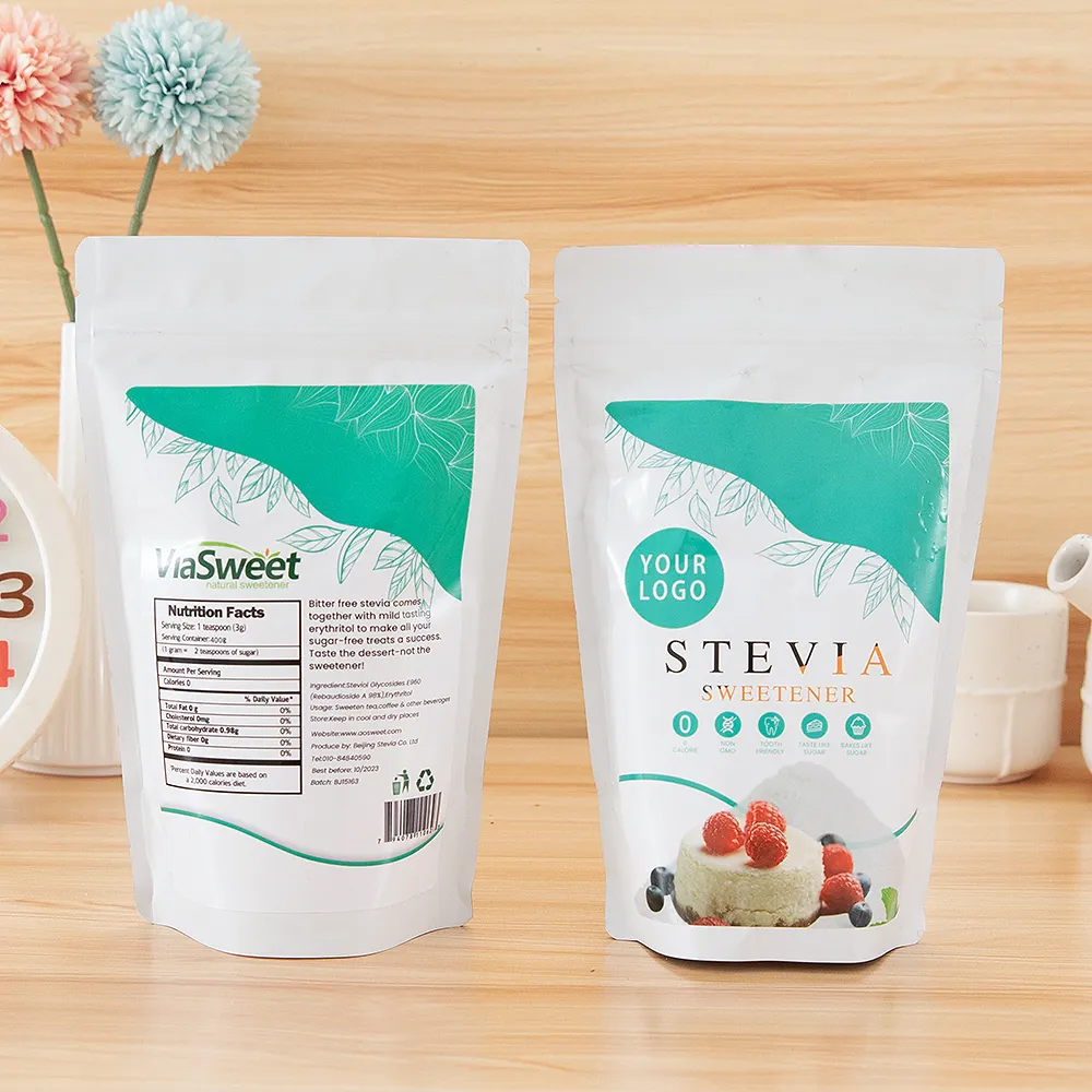 Kostenlose Probe China Fabrik liefern Stevia Erythritol Splenda Tischplatte Zucker Stevia Süßstoff
