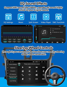 자동차 안드로이드 <span class=keywords><strong>2</strong></span> + 32G 9 인치 터치 스크린 자동차 재생 DSP 증폭기 GPS 네비게이션 IPS <span class=keywords><strong>LCD</strong></span> 화면 SUZUKI CELERIO 2015-2018 - Product Image 4