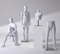 Mannequin de vitrine en FRP pour homme, style athlétique, haut de gamme, best-seller, vente en gros usine