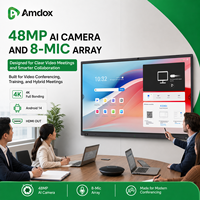 Monitor de Pantalla Táctil 4K Ultra HD de 55" 65" 75" 86" 98" 110", Pizarra Interactiva Inteligente Multitáctil con Tecnología Air Bonded de 55"~110"