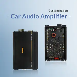 Suoer-Sistema digital de sonido de 4 canales, alta potencia, profesional, 12V