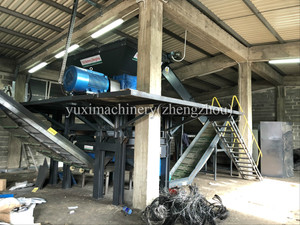 Usine de recyclage de pneus usagés : Coût du recyclage des pneus pour granulés de caoutchouc, poudre de caoutchouc, granulés de caoutchouc à faible consommation d'énergie, recyclage de pneus - Product Image 4