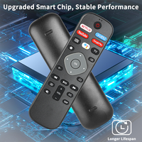 Télécommande vocale URMT26RST004 compatible avec Philips Android TV 43PFL5604/F7 43PFL5704/F7 50PFL5604/F7 50PFL5704/F7