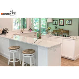 2023 Horizon 2cm <span class=keywords><strong>pietra</strong></span> sinterizzata cristallo bianco calacatta lastra di quarzo in magazzino lastra di quarzo <span class=keywords><strong>pietra</strong></span> artificiale da 20mm - Product Image 3