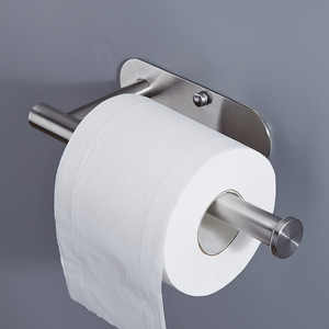 Porte-serviettes en <span class=keywords><strong>papier</strong></span> mural en acier inoxydable DS1724, sous l'armoire, support pour serviettes à main, auto-adhésif, rétractable - Product Image 6
