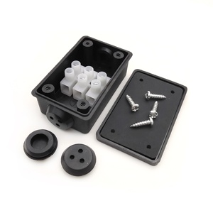 Caja de conexiones impermeable PA8/PA10 de 3 pines, caja de aislamiento de Terminal de Protección Ambiental de nailon, instrumento electrónico - Product Image 1