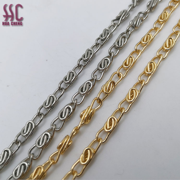 Hot selling iron metal handbag chain for purse chain bag parts for bag accessory chain