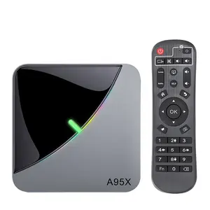 F3 Air RGB Light TV Box Android 9.0 Amlogic S905X3 Smart TV BOX 4GB 64GB 32GB TVBox Dual Wifi 4K 60fps 2G 16GB Media Player