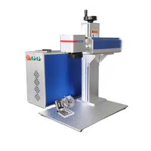 Beliebte Faserlaser beschriftung maschine 20W 30W 50W 100W Lasergravur-Schneide maschine für Metall Raycus/JPT /Max Silber Gold Ring