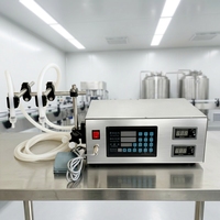 Machine de remplissage numérique entièrement automatique à double buse, directement de l'usine, pour liquides parfumés et sprays à base d'alcool