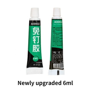 AODEGU Adhésif sans perçage 12ml, puissant et universel pour murs et carrelages, adhésif universel pour verre - Product Image 2