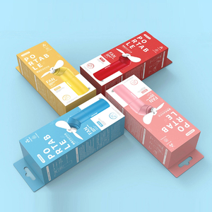 Chuyên Nghiệp Tùy Chỉnh Phân Hủy Sinh Học Có Thể Gập Lại Loại Móc Nhỏ <span class=keywords><strong>Fan</strong></span> Bao Bì Hộp - Product Image 2