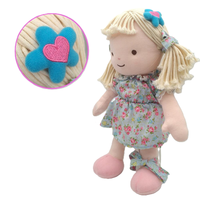Poupée en peluche personnalisée Princesse, jouet en peluche doux, animal brodé, cadeau anti-stress, rembourrage en coton PP