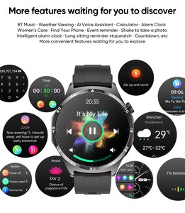 Montre connectée de santé MT300, écran AMOLED 1,43 pouces, appels Bluetooth, surveillance de la fréquence cardiaque et de la température, batterie 440 mAh, montre intelligente sportive 2026 - Product Image 2