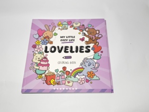 Livre de Coloriage pour Adultes Vente en Gros d'Usine Impression Offset Personnalisée Dorure à Chaud Feuille d'Or Certifié FSC Thérapie Anti-Stress - Product Image 2