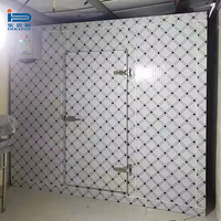 Koelcelopslag voor fruit en groenten, loopkoelcel en loopvriezer voor supermarkt verse producten