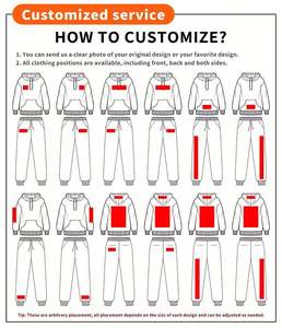 Pantalon de survêtement unisexe vierge en coton molletonné 355 g/m² de haute qualité, style vintage, doublure polaire, collection automne-hiver, vente en gros - Product Image 2